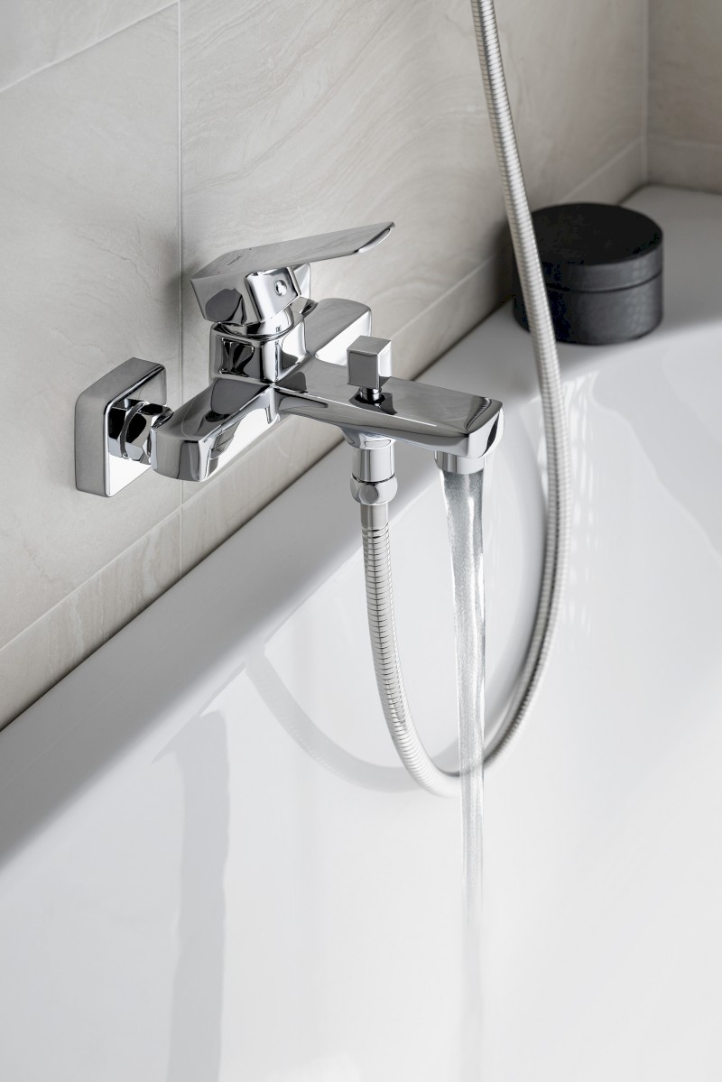 FACTOR nástěnná vanová baterie, chrom FC310