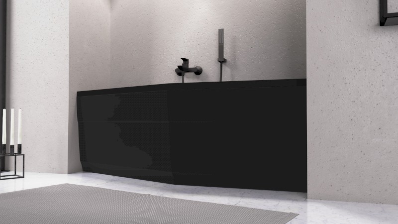 TIGRA R 170 panel čelní, černá mat 90812.21