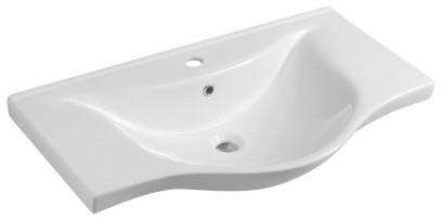 ZARA 80 keramické umyvadlo nábytkové 79,5x46cm, bílá 10080