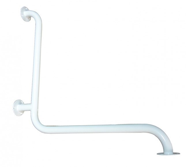 HANDICAP madlo do sprchy 670x670mm, bílá XH544W