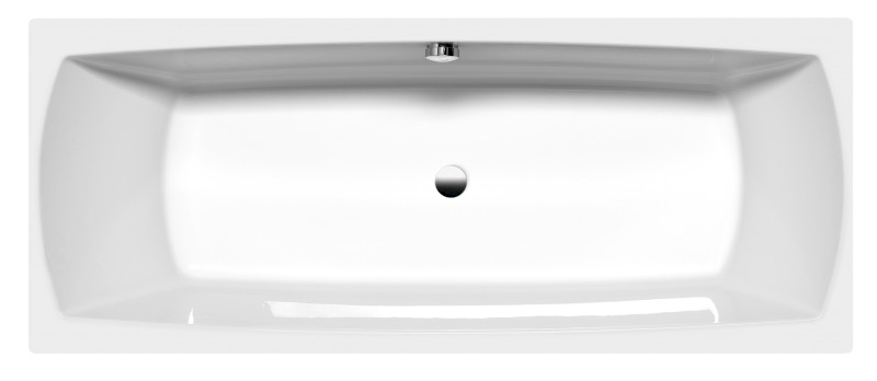 LILY SLIM obdélníková vana 170x70x39cm, bílá 72230S