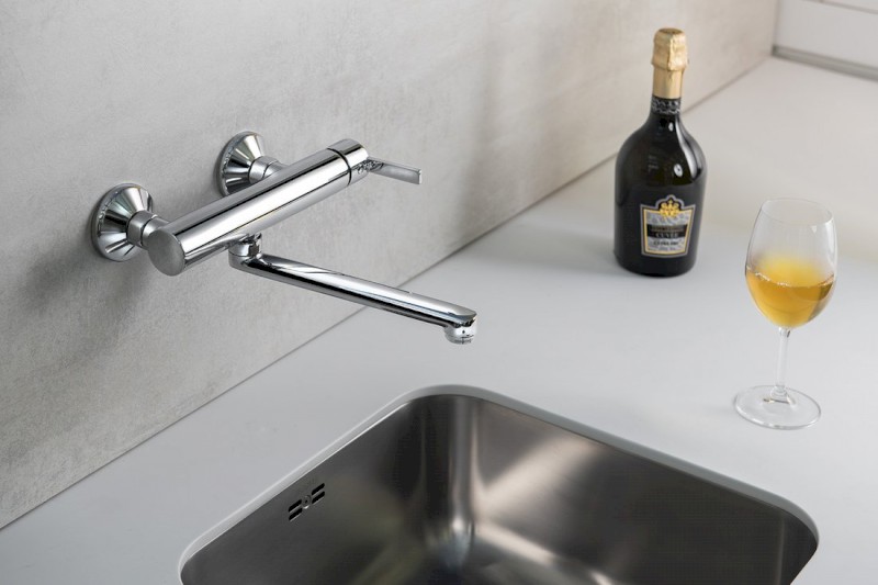 ESPADA nástěnná dřezová baterie, chrom ES15