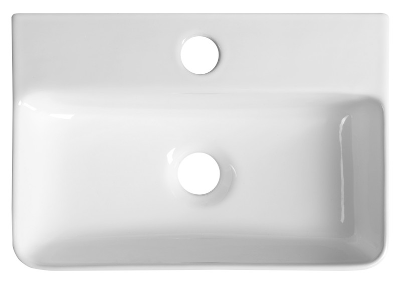 GERDA keramické umývátko, 36x25cm, bílá AR362