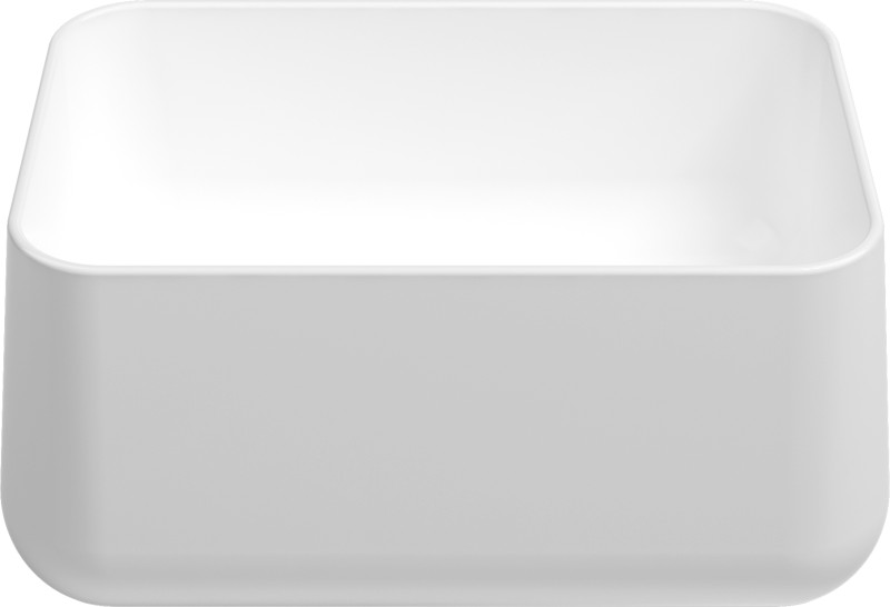 ALLEGRO keramické umyvadlo na desku vysoké 60x40cm, bílá 10AL66060