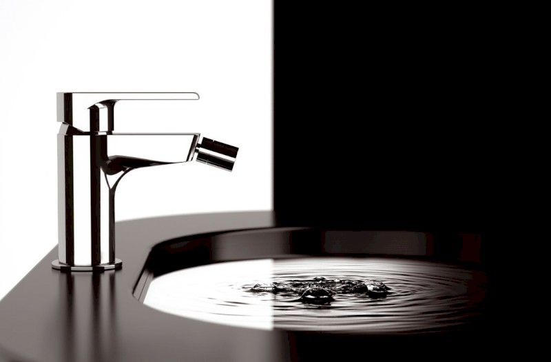 KAI stojánková bidetová baterie, chrom KA03