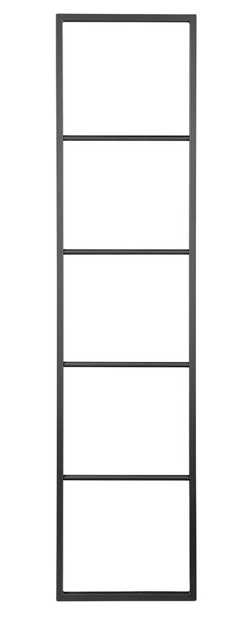 SKA sušák ručníků na opření 420x1700x20mm, černá mat SKA551