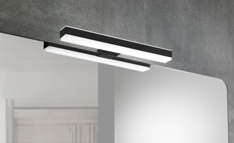 VERONICA 2 LED svítidlo, 8 W, 300x25x83 mm, IP44, černá E27423CI
