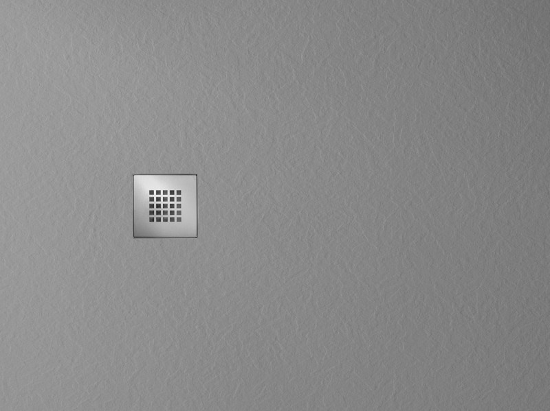 MITIA sprchová vanička z litého mramoru, obdélník 120x90cm, šedá PMS12090