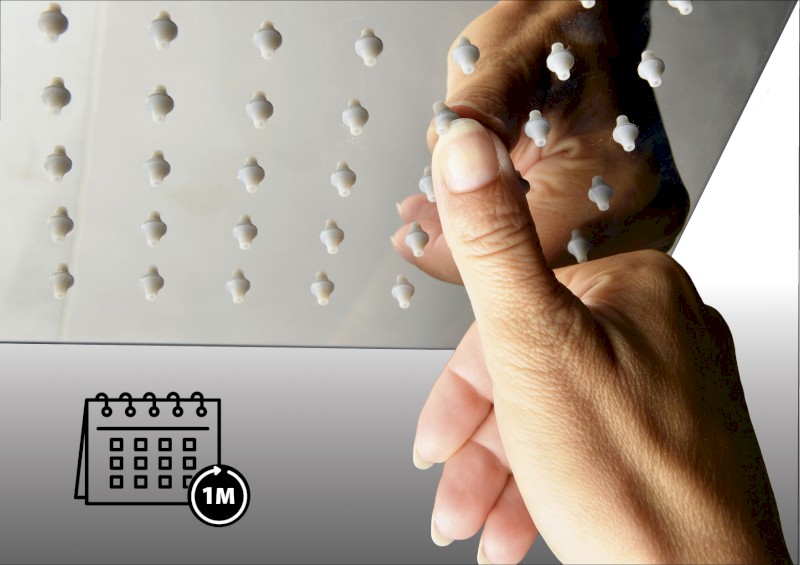 MINIMAL ruční sprcha, 184mm, nerez mat MI097