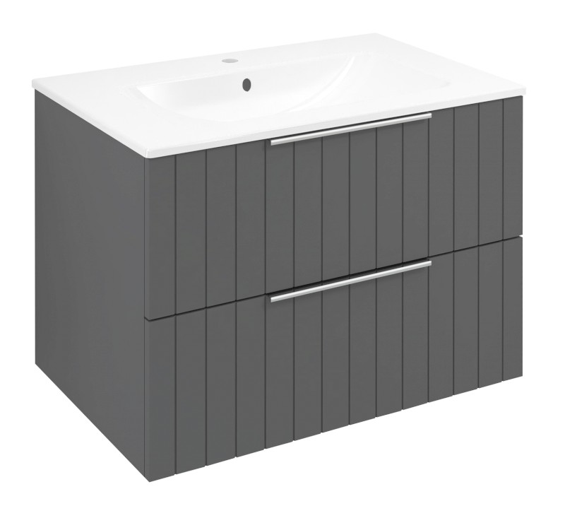 CIRASA STRIP umyvadlová skříňka 69,8x52x46cm, carina CR701-4141S