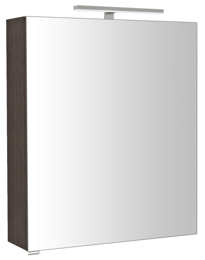 RIWA galerka s LED osvětlením, 60x70x17cm, borovice rustik RIW060-0016