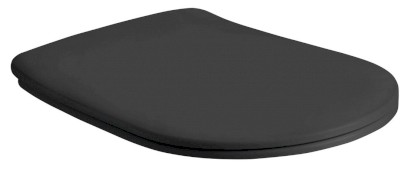 NOLITA WC sedátko, SLIM, Soft Close, černá mat 539131