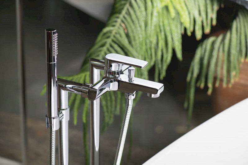 KAI nástěnná vanová baterie, chrom KA10