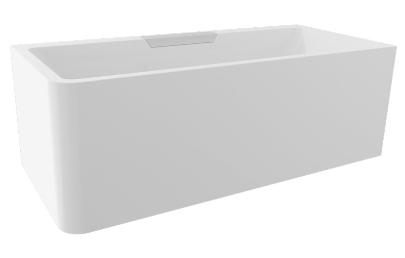 CASCATA R MONOLITH obdélníková vana 180x80x60cm, kaskáda nerez 73836MR.100