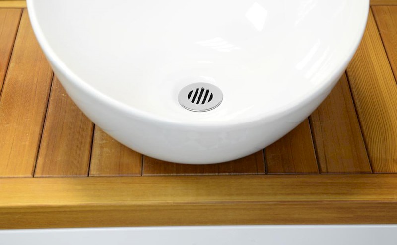 Umyvadlová výpust 5/4“, neuzavíratelná, design zátka, 25-50mm, chrom CV2009