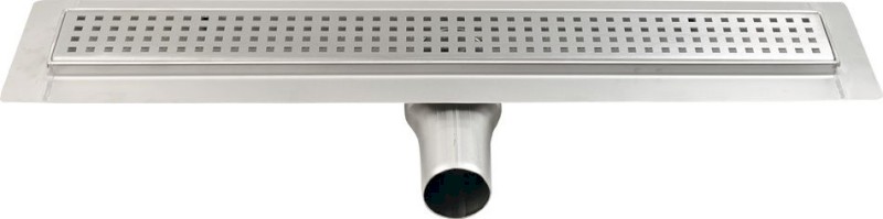 MANUS QUADRO nerezový podlahový žlab s roštem, L-1050, DN50 GMQ36