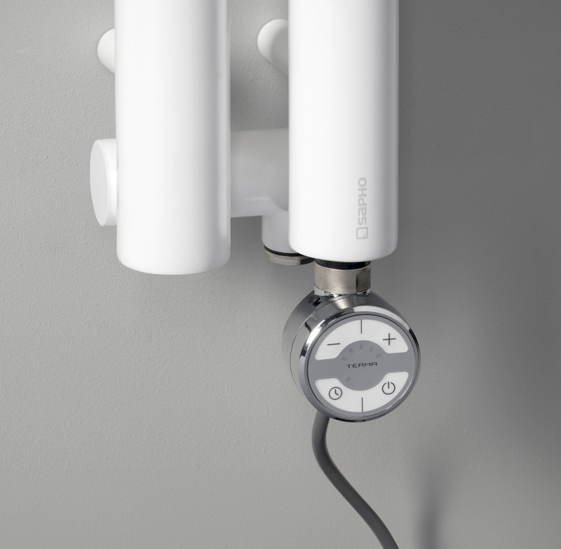 MOA topná tyč s termostatem, 200 W, chrom MOA-C-200