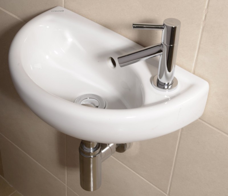 OVAL keramické umývátko 39x23cm, bílá TP040