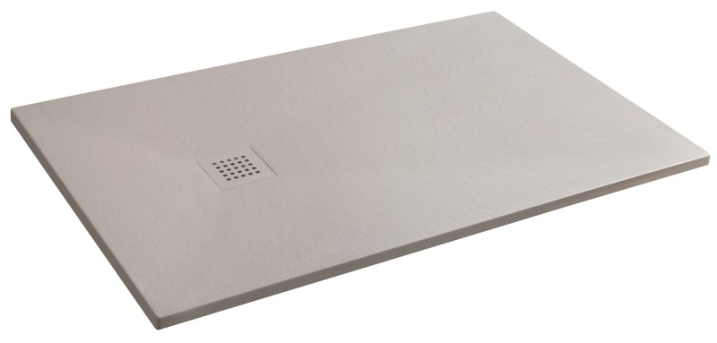 TRENECA vanička z litého mramoru s možností úpravy rozměru, 120x80cm, béžová mat 84302.81