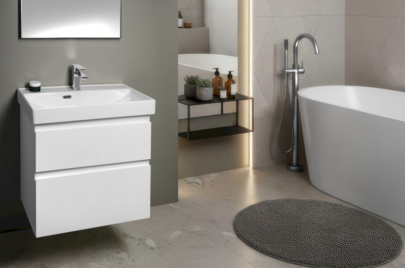 PARLA keramické umyvadlo 80x38cm, bílá 9980