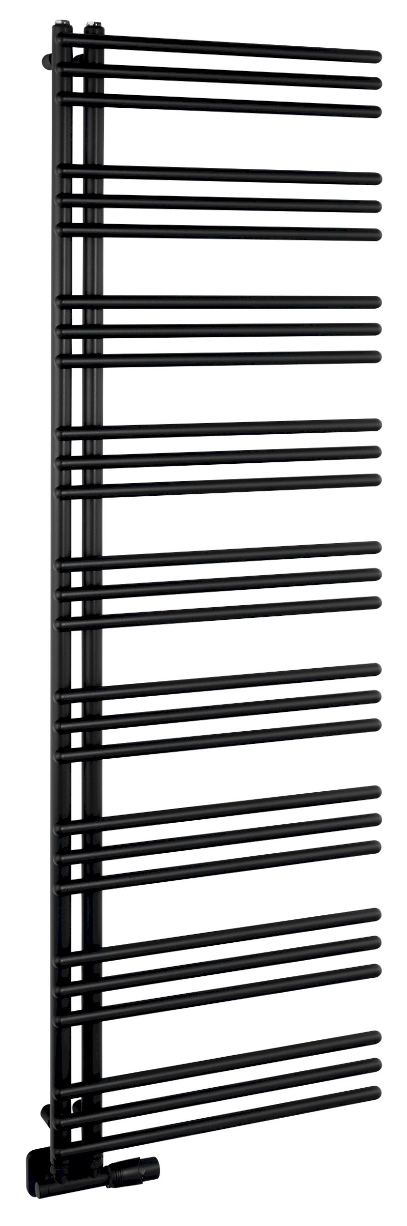 POSEIDON otopné těleso 550x1740mm, černá mat PS517B