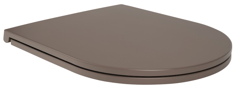 INFINITY WC sedátko, SLIM, Soft Close, Easy Take, taupe 40KF0531I