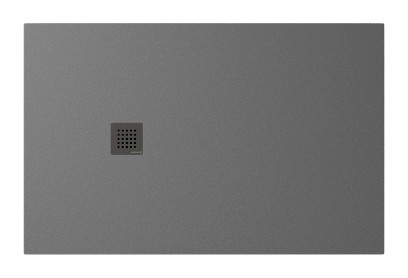 TRENECA vanička z litého mramoru s možností úpravy rozměru, 140x90cm, šedá mat 84309.31