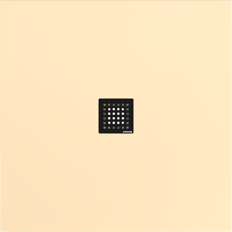 FLEXIA vanička z litého mramoru s možností úpravy rozměru, 100x100cm, béžová mat 71552.81