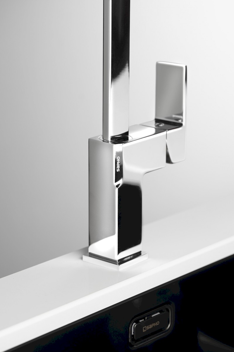 FRACTO stojánková dřezová baterie, chrom FA125