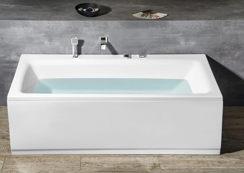 KVADRA obdélníková vana 170x80x47cm, bílá 18611