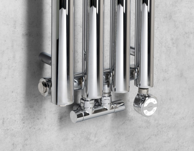 PILON otopné těleso 270x1800mm, se čtyřmi háčky pro ručník, chrom IZ120T