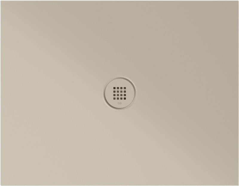 Keramická sprchová vanička, obdélník 90x70x2cm, creta mat 46090708