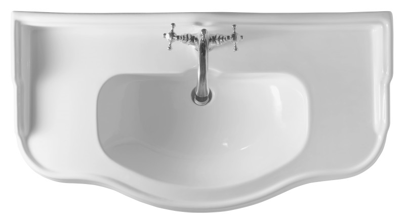 RETRO keramické umyvadlo 100x54,5cm, bílá 105001