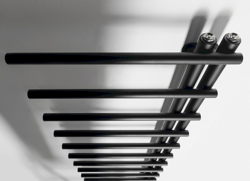 JUSTINA otopné těleso 500x1510 mm, černá mat IR151B