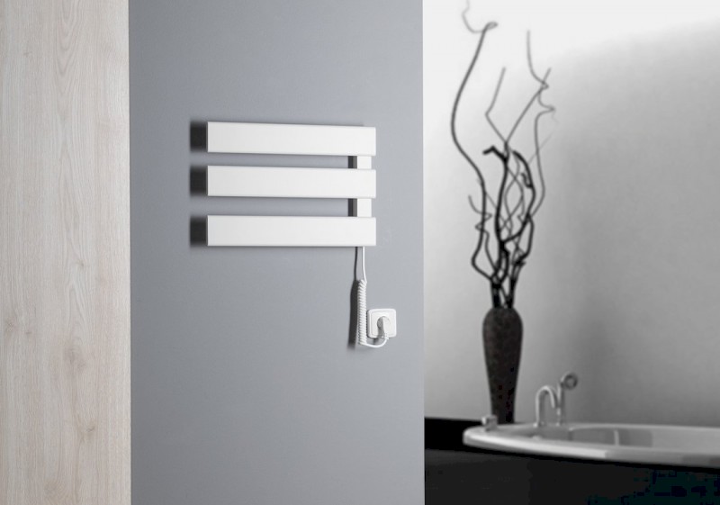 ELVIS elektrický sušák ručníků 457x342x55 mm, 50 W, bílá EB480