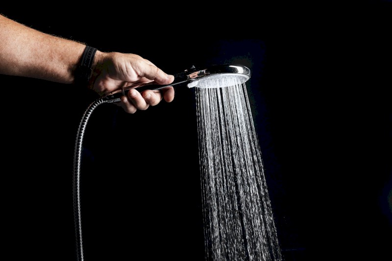 Ruční masážní sprcha, 3 režimy sprchování + režim oplach, silikon trysky, průměr 120mm, ABS/chrom 1204-51