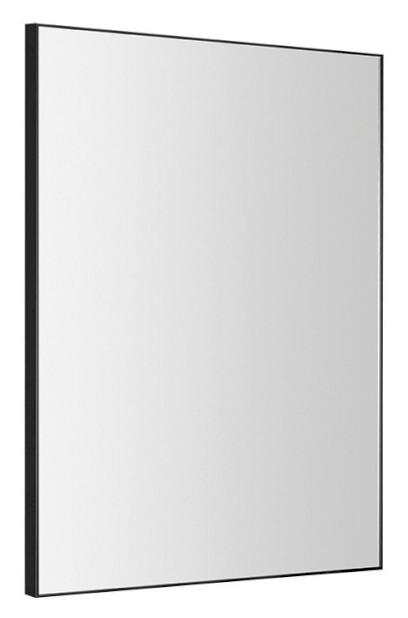 AROWANA zrcadlo v rámu 60x80cm, černá mat AWB6080