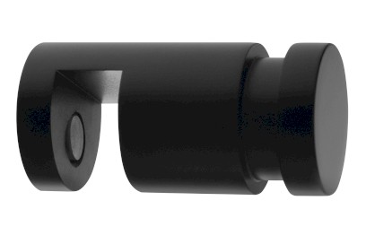 Závěsný háček na sprchovou zástěnu, černá mat 1301-08B