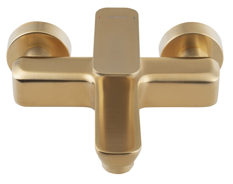 SPY nástěnná vanová baterie, zlato mat PY10/19