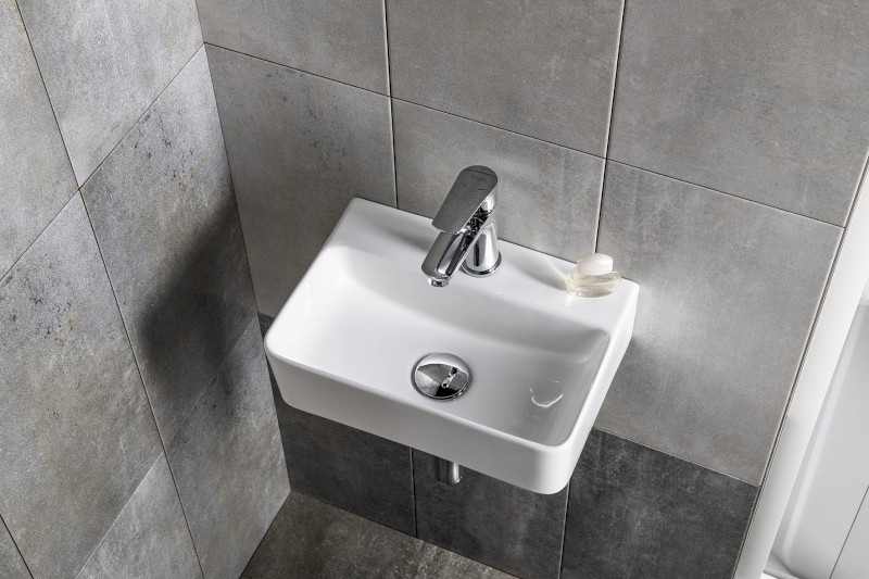 GERDA keramické umývátko, 36x25cm, bílá AR362