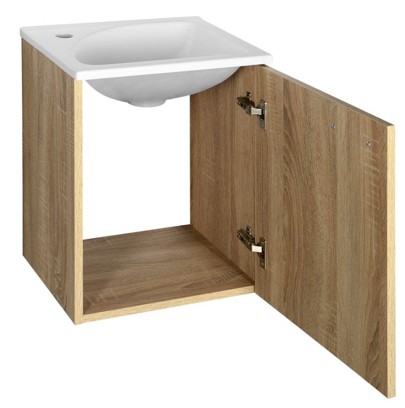 ZOJA/KERAMIA FRESH umyvadlová skříňka 40x50x32cm, dub platin 51048DP