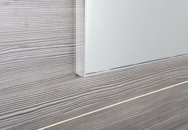 AROWANA zrcadlo v rámu 50x80cm, chrom AW5080