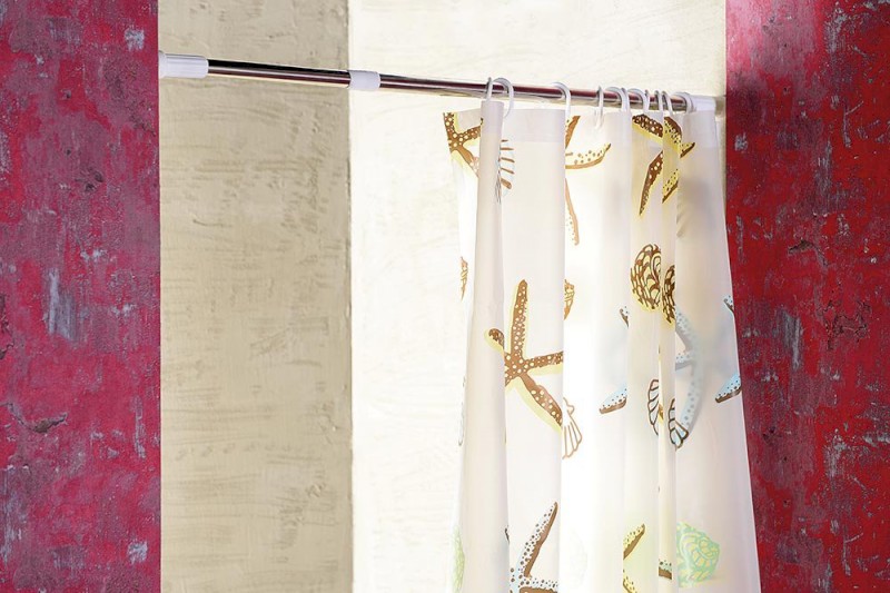 Teleskopická rozpěrná tyč 70-120cm, nerez lesk TZ120