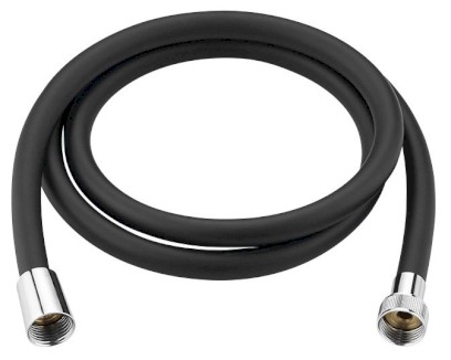 NOPEL plastová sprchová hadice, 150cm, černá mat 11079