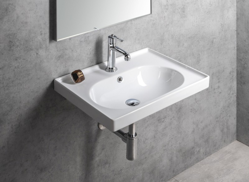 BRAND keramické umyvadlo 60x45cm, bílá TU0428