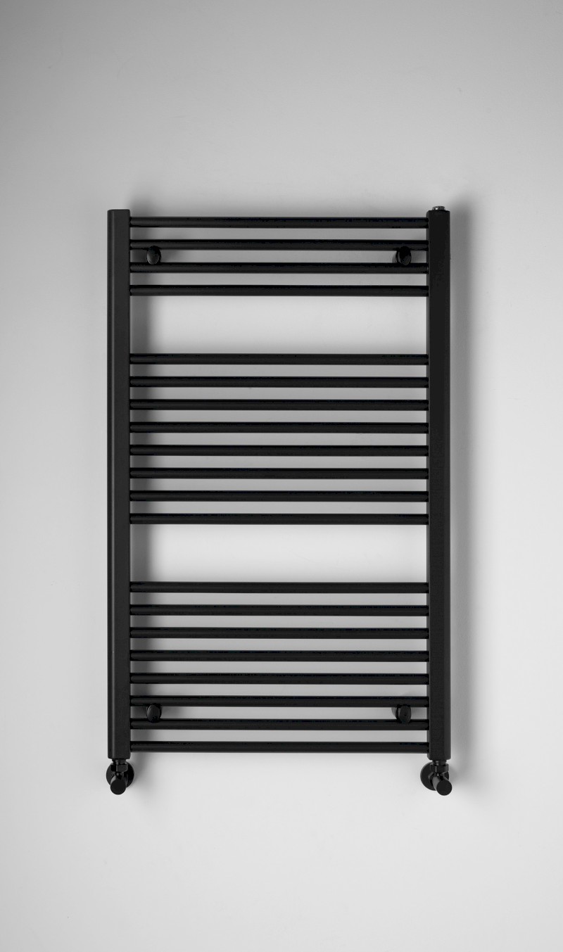 DIRECT otopné těleso s bočním připojením 600x960mm, černá mat ILR96B