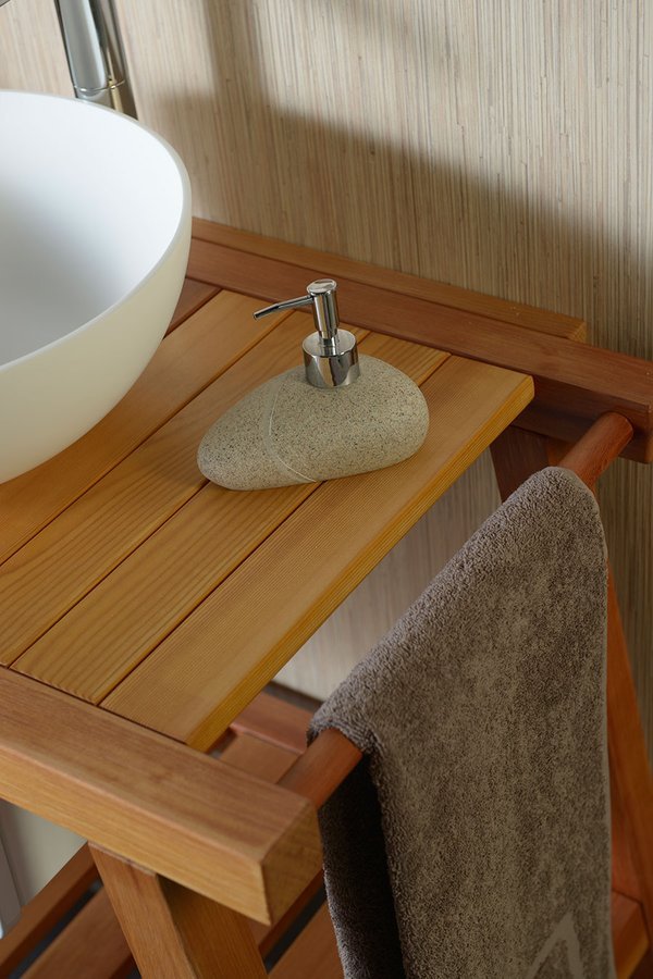 LITTLE ROCK dávkovač mýdla na postavení, béžová 22190509