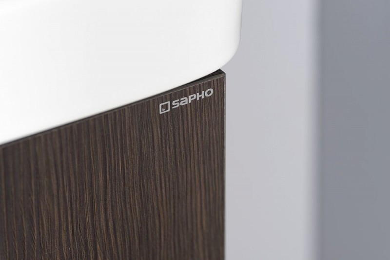 THEIA umyvadlová skříňka 66,3x70x35cm, 2x dvířka, borovice rustik TH072-1616