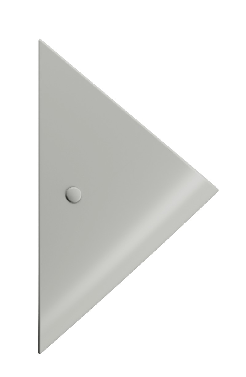 COMMUNITY urinál se zakrytým přívodem vody, 31x54,5cm, cenere mat 769517