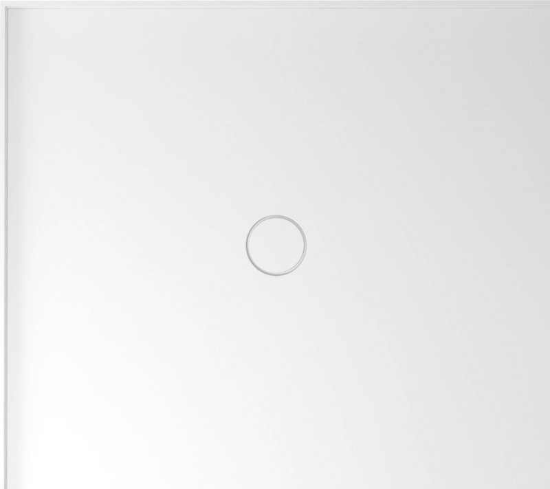 MIRAI sprchová vanička z litého mramoru, obdélník 90x80x1,8cm, levá, bílá 73167